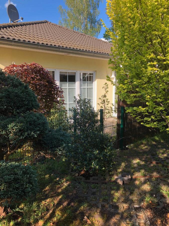 Ferienhaus Blaumond Mit Gartensauna Wandlitz Exterior foto